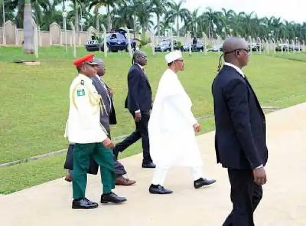 Photos: President Buhari Leaves Abuja For Malta